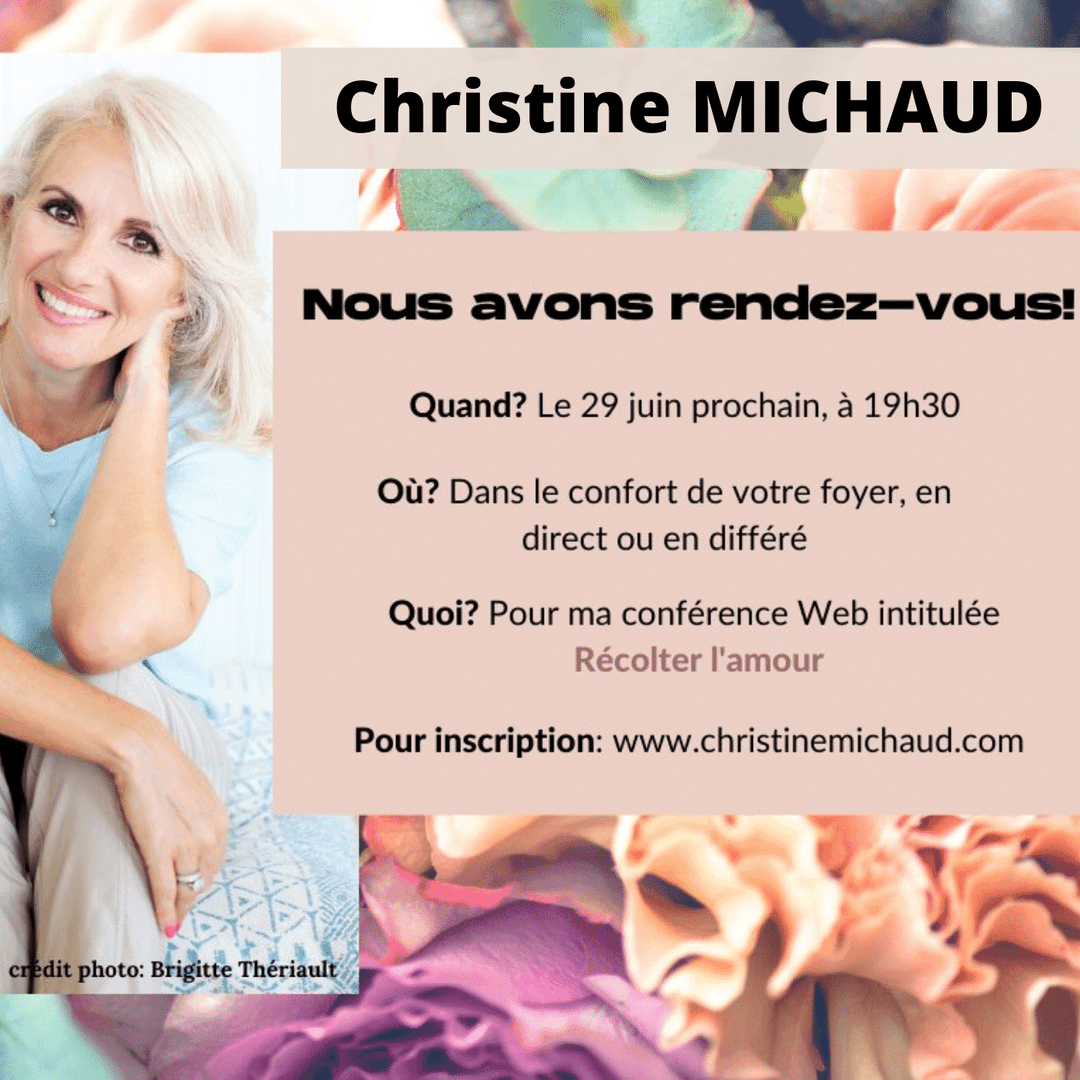 CHRISTINE MICHAUD Conférence